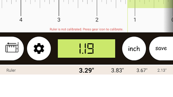 Image 1 for Smart Ruler  cm/inch meas…
