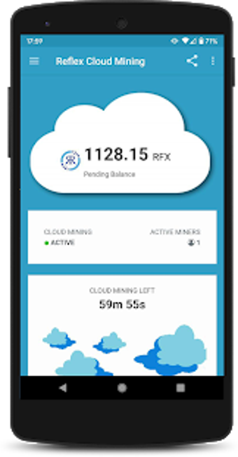 Image 1 for Reflex Cloud Mining