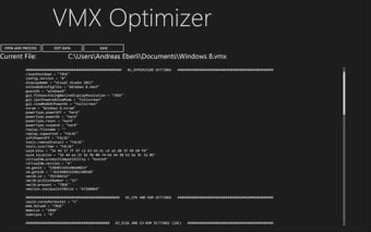 Image 2 for VMX Optimizer for Windows…