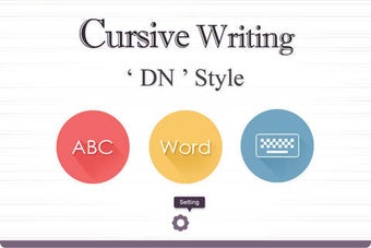 Imagen 0 para Cursive Writing DN Style