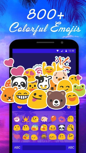 Image 2 for Sunset Summer Keyboard Th…