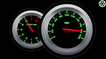 Image 0 for RPM and Speed Tachometer
