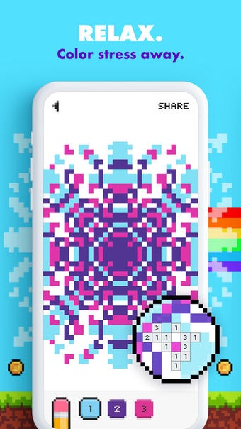 Image 2 for UNICORN - Number Coloring…