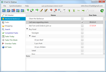 Image 5 for GTask for Desktop