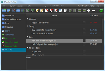 Image 3 for GTask for Desktop