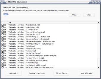 Image 0 for 1-Click MP3 Downloader