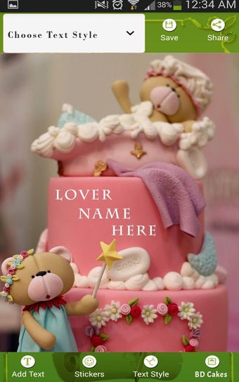 Imagen 1 para Name Photo On Birthday Ca…