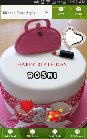 Imagen 3 para Name Photo On Birthday Ca…
