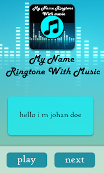 Image 2 for My name ringtones music
