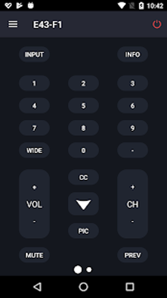 Imagen 2 para TV Remote for Vizio Smart…