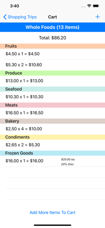 Image 2 for CartCalc - Shopping Calcu…