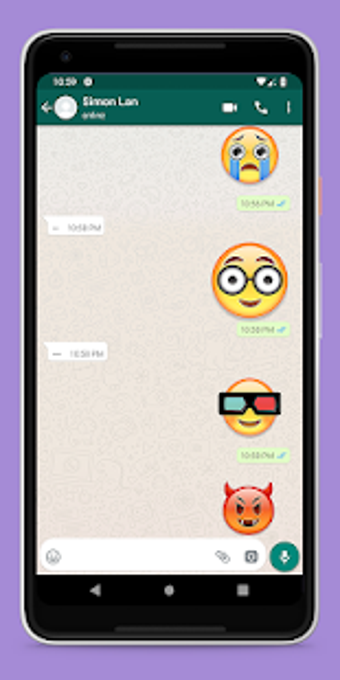 Imagen 1 para Stickers For WhatsApp - W…
