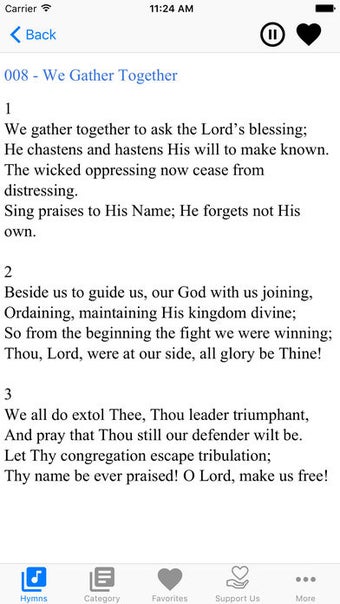 Image 0 for SDA Hymnal with audio