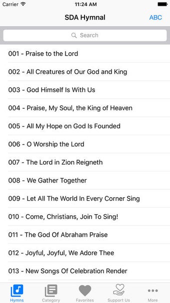 Image 3 for SDA Hymnal with audio