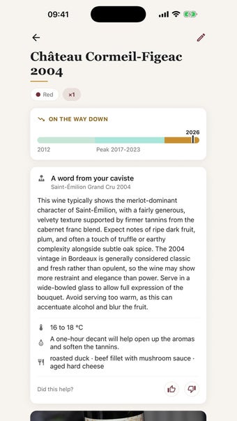 Imagen 0 para Caviste: Wine Cellar & Sc…