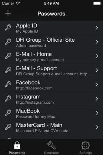 Image 0 for Black Password Manager fo…