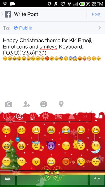 Imagen 0 para Happy Christmas Emoji Key…