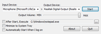 Image 0 for Microphone Pass-through E…