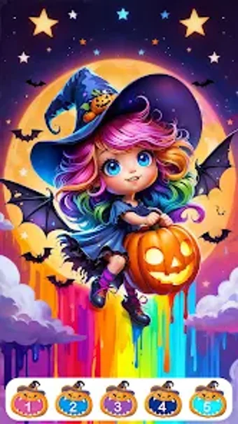 Imagen 0 para Cute Halloween Color