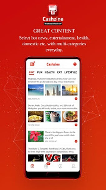 Imagen 0 para Cashzine - Earn Free Cash…