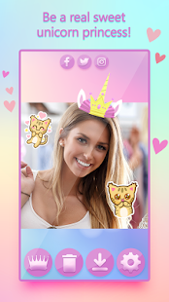 Imagen 1 para Heart Crown Camera - Kawa…