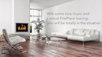 Image 1 for Fireplace on TV