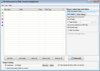 Image 0 for Ailt All Document to HTML…