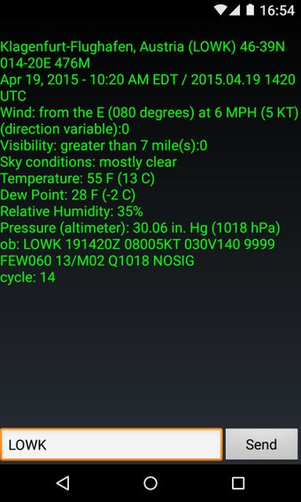 Image 3 for METAR