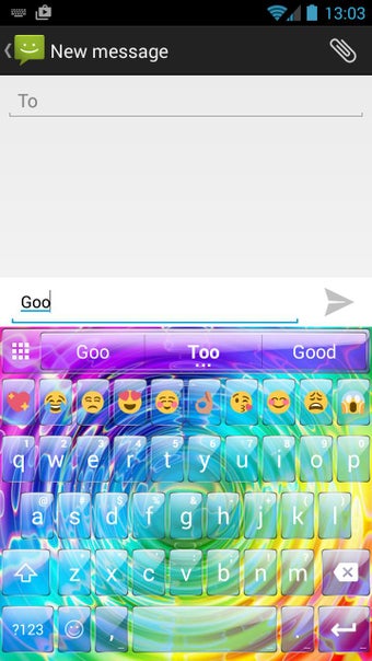 Image 1 for Glass Ripple Emoji Keyboa…