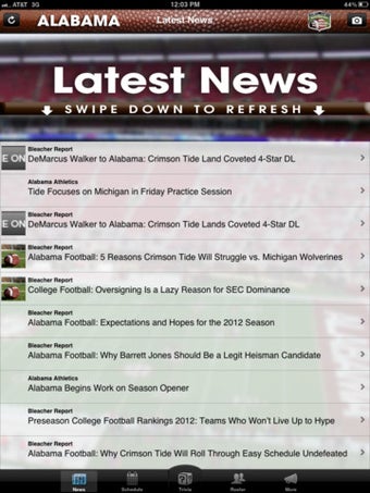 Imagen 6 para Alabama Crimson Tide Foot…