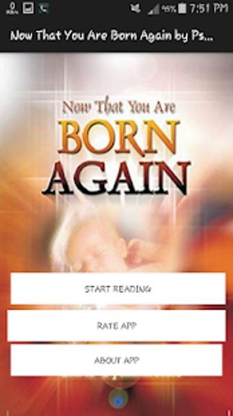 Imagen 0 para Now That You Are Born Aga…