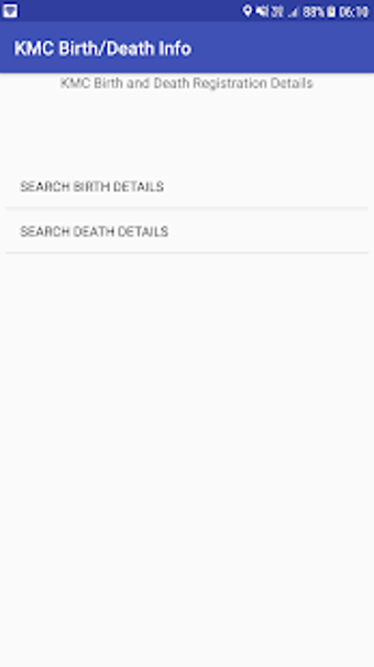 Image 0 for KMC BIRTH & DEATH REGISTR…