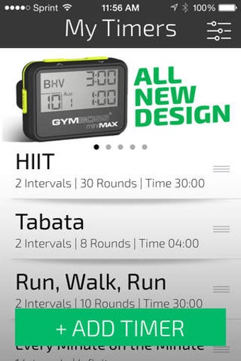 Imagen 0 para Gymboss Interval Timer
