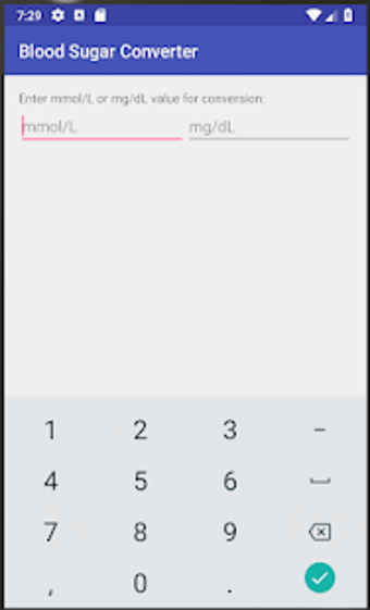 Image 0 for Blood Sugar Converter
