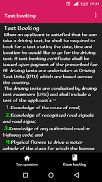 Image 1 for Kenya Driving Test Questi…