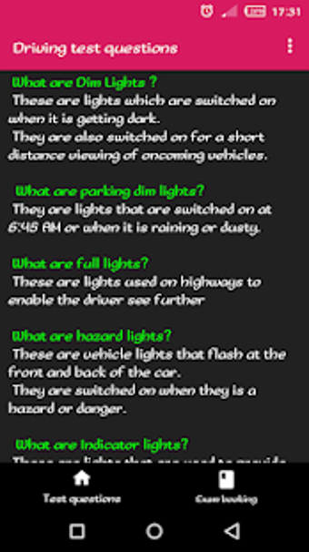 Image 2 for Kenya Driving Test Questi…