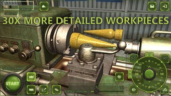 Image 1 for Lathe Machine 3D: Milling…