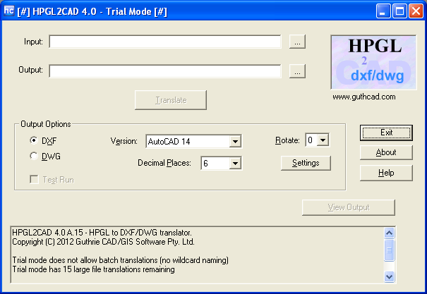 Imagen 0 para Guthrie Hpgl2CAD
