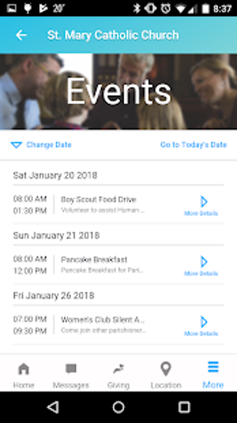 Image 2 for WeConnect Parish App