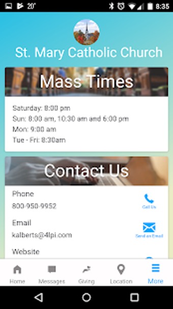 Image 0 for WeConnect Parish App