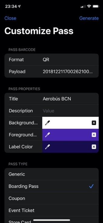 Image 0 for MakePass: Barcode to Wall…