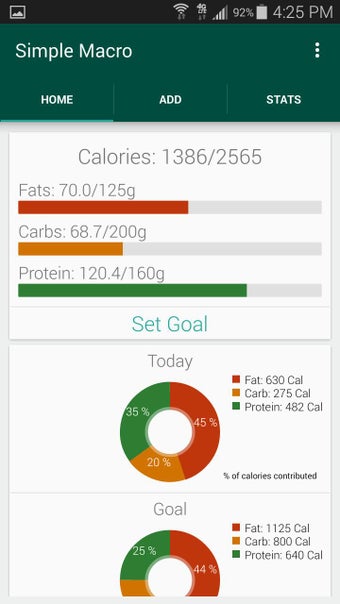 Image 1 for Simple Macro - Calorie Co…