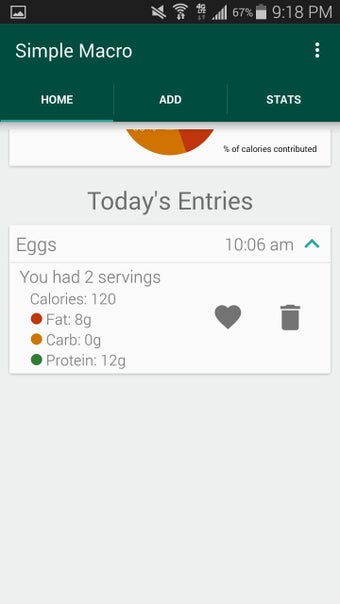 Image 0 for Simple Macro - Calorie Co…