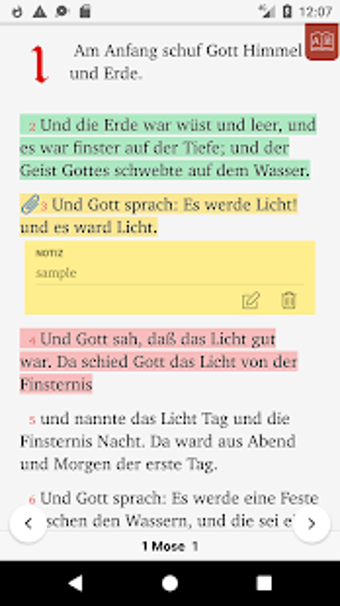 Image 0 for German Bible - Bibel (Lut…