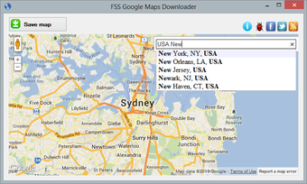 Image 2 for FSS Google Maps Downloade…