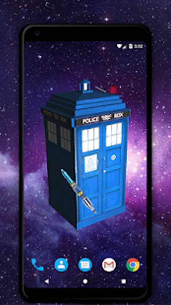 Imagen 1 para TARDIS 3D Live Wallpaper