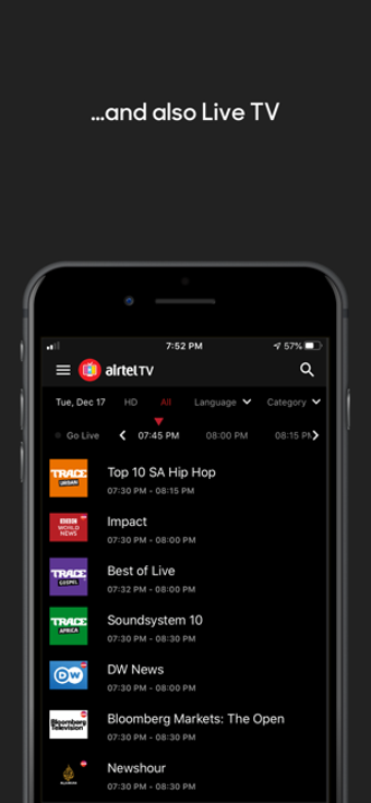 Image 2 for Airtel TV