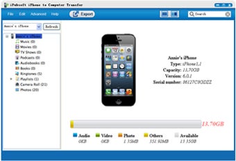 Image 0 for iPubsoft iPhone to Comput…