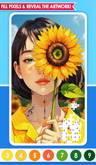 Imagen 0 para Pixel Paint 3D Color by N…