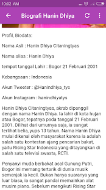 Image 0 for Cover lagu By.Hanin Dhiya